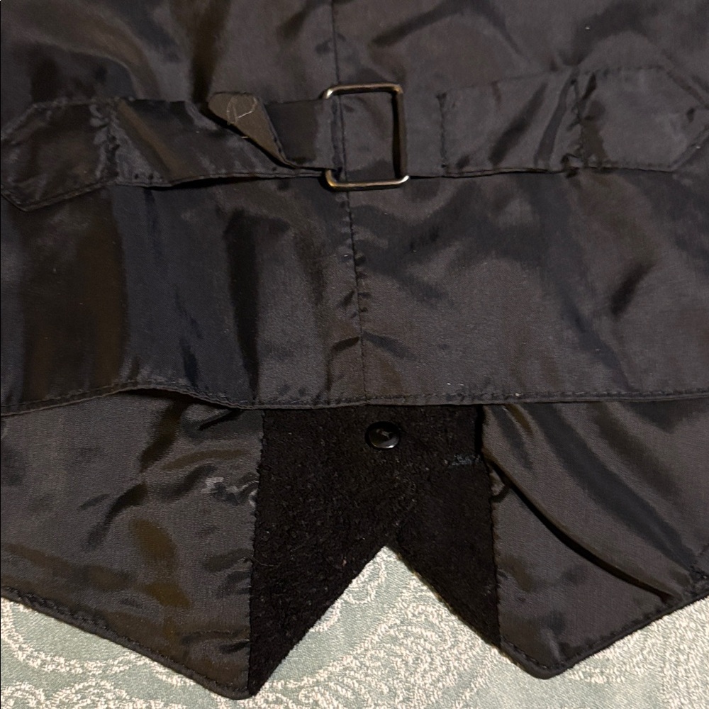Wilson Black Leather Vest suede - Picture 5 of 8